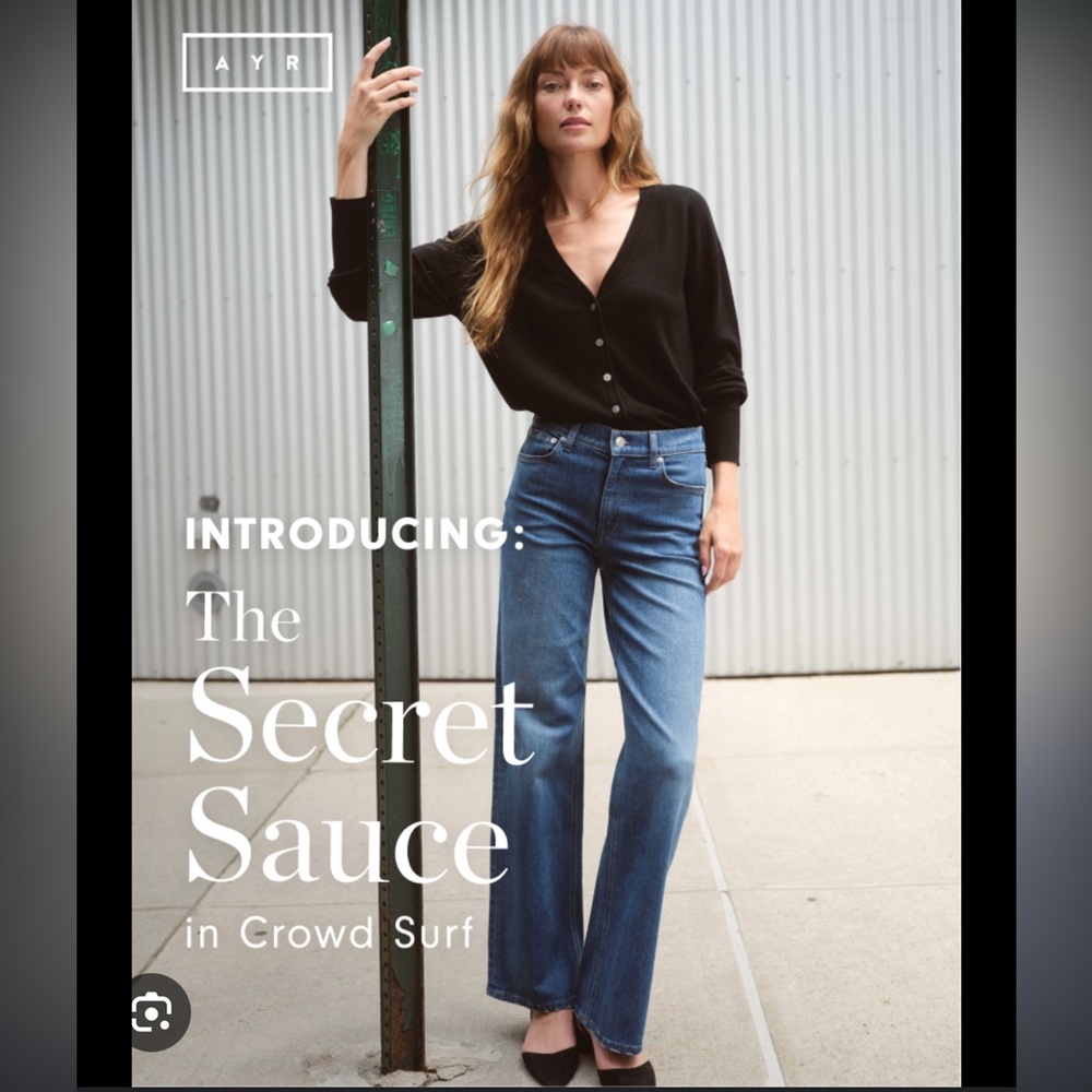 AYR the Secret Sauce jeans in Good Mood sz 25
